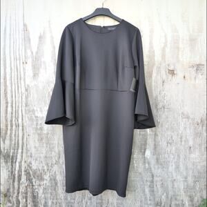 ELOQUII NWT Bell Sleeve Scuba Dress Women's 20 Formal Office Church